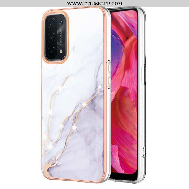 Etui do Oppo A54 5G / A74 5G Marmurowy Projekt